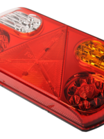 Cantonal LED achterlicht rechts - 296x145x45 mm - incl. reflecterende driehoek