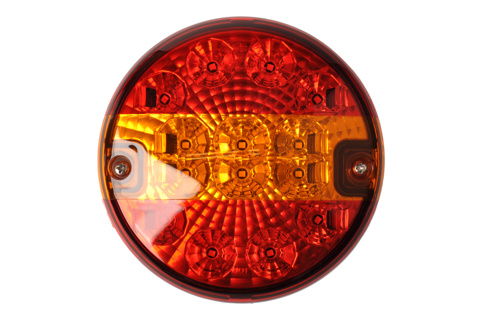 LED achterlicht rond 140x80 mm