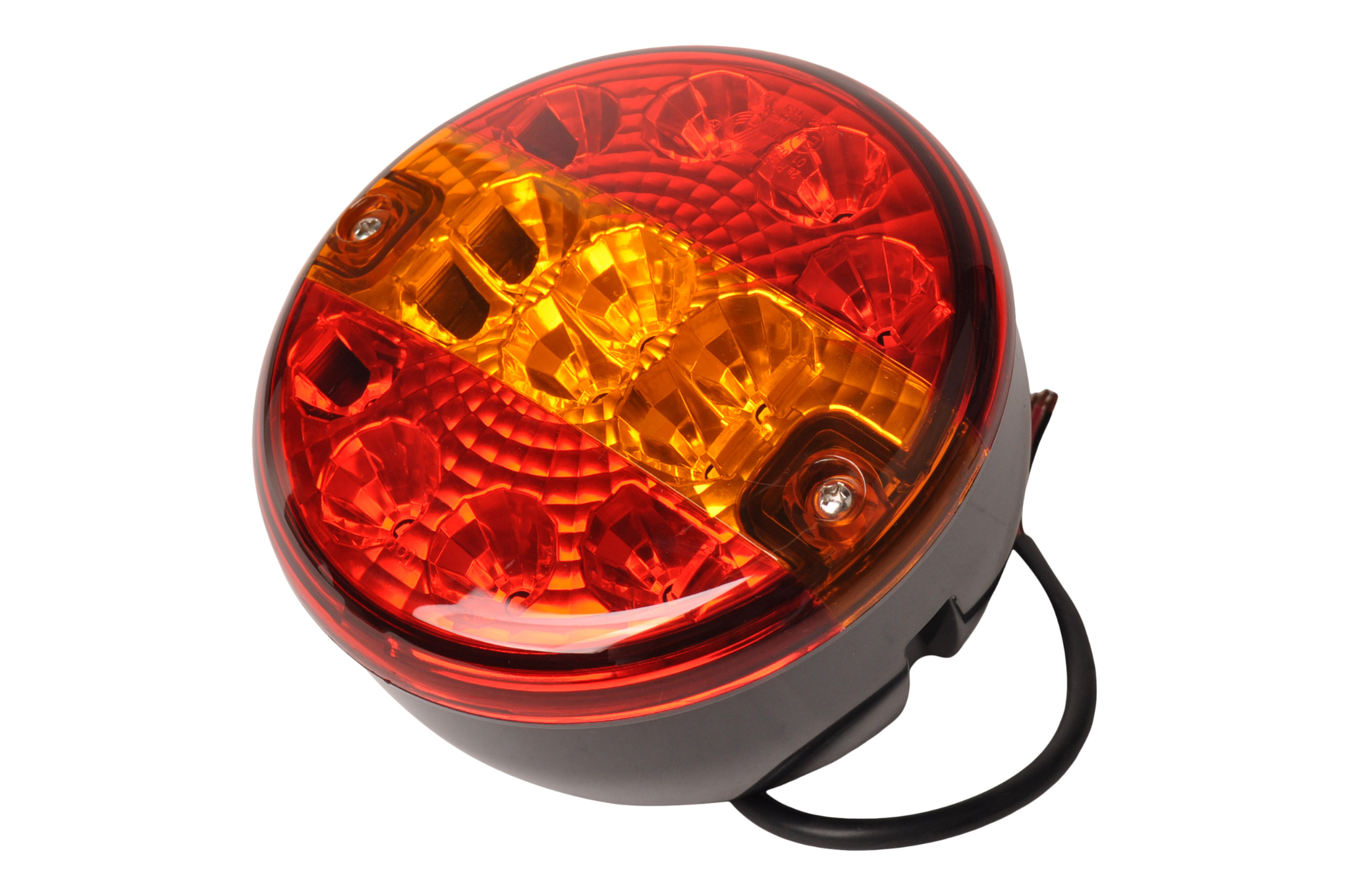 LED achterlicht rond 140x80 mm