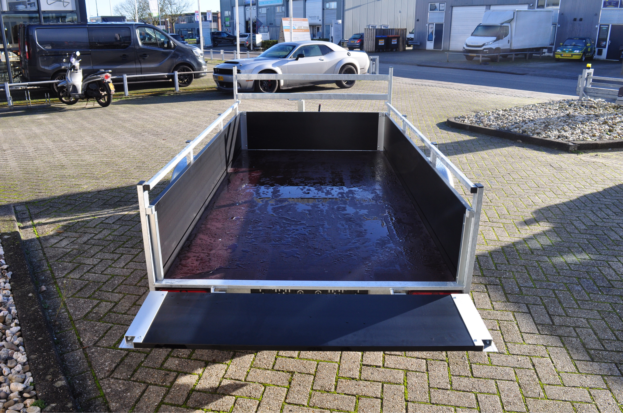 Anssems Go Getter bakwagen BSX 251x130 cm black edition - 1350 kg - geremd