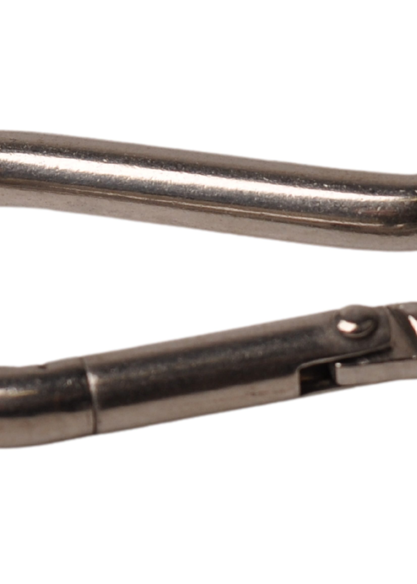 Cantonal Karabijnhaak RVS 50x5 mm - 8 mm oogdiameter