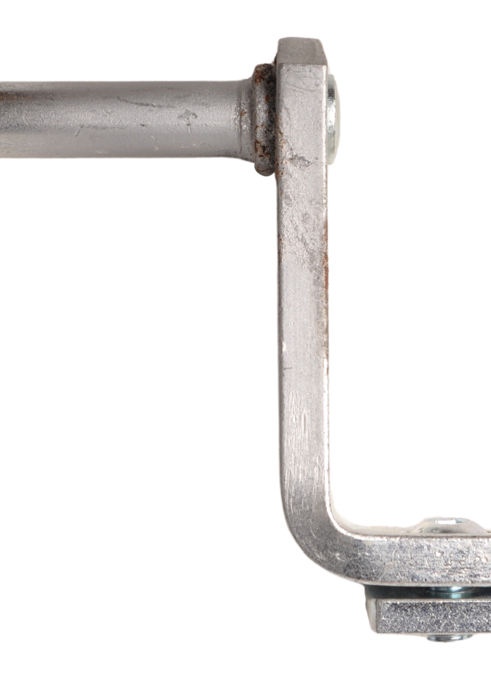 Eduard scharnier compleet voor achterklep aanhanger - 71x70 mm inclusief veiligheidspal