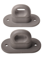 Cantonal Draaisluitingen / tourniquets (plastic) 67x34 mm - 4 stuks