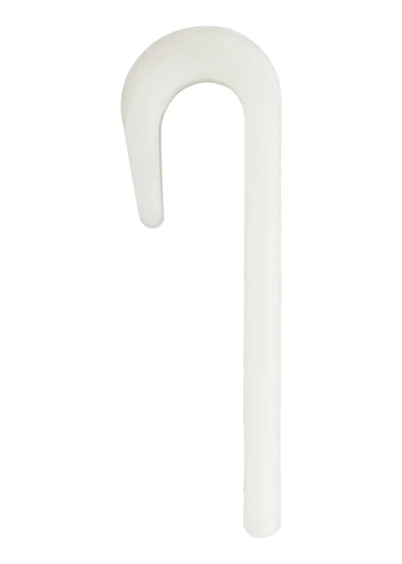Cantonal Opschroefbare kunststof haak - 65x20 mm - 1 stuk