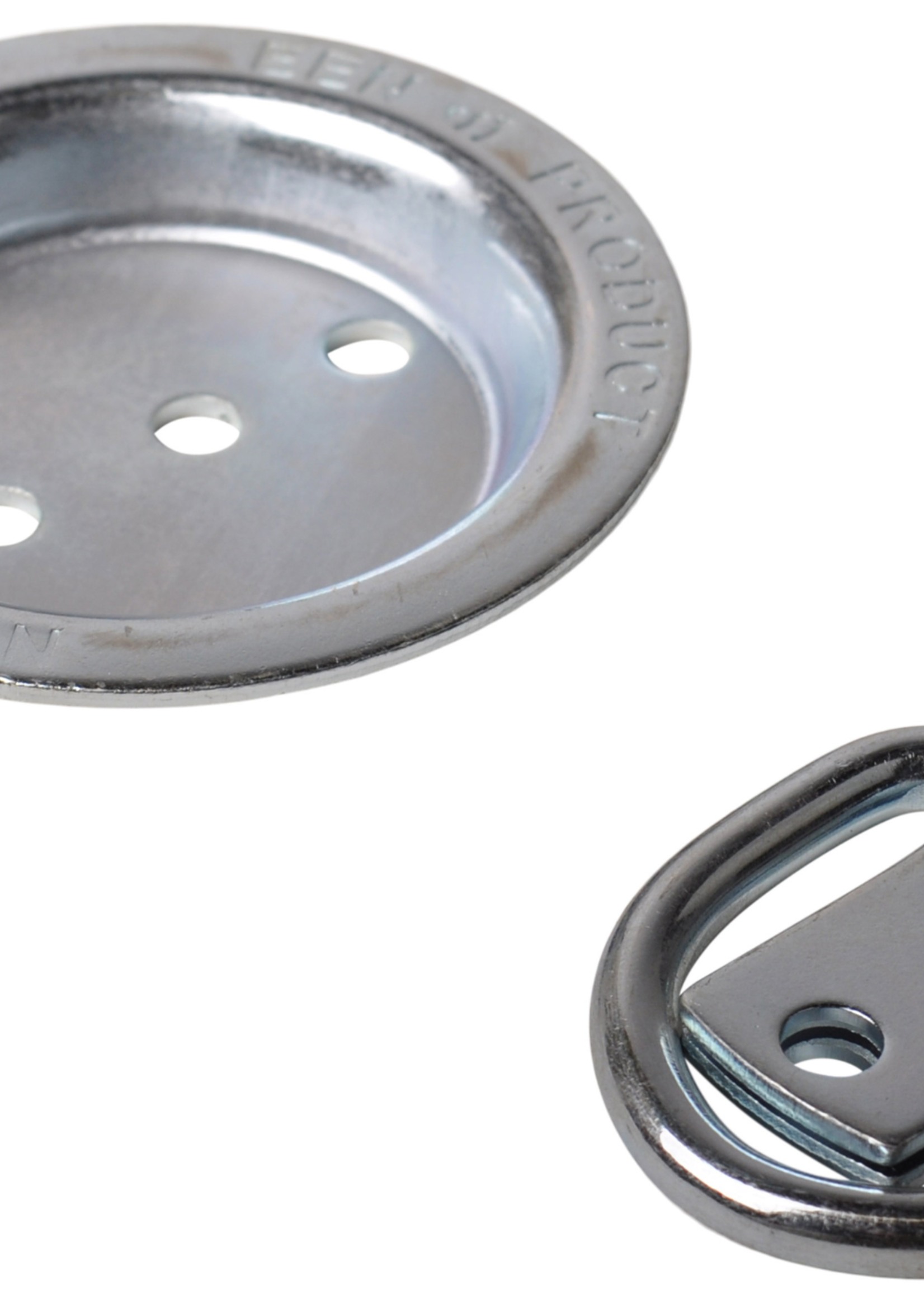 Cantonal Bevestigingsring rond inbouw 79x13 mm - set van 4 stuks