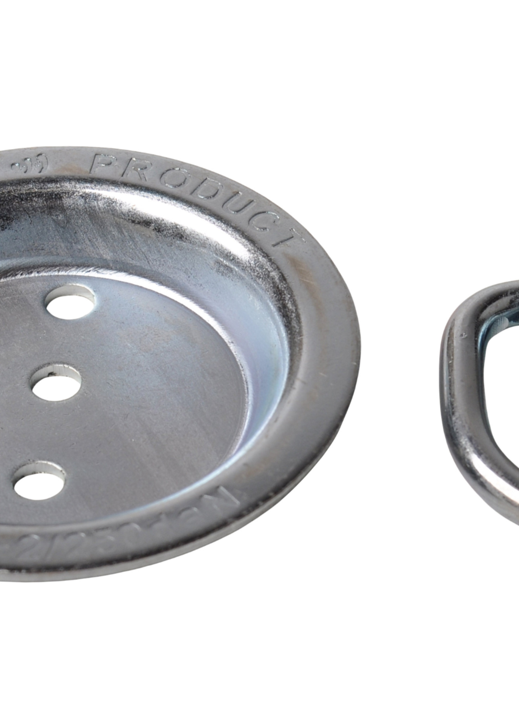 Cantonal Bevestigingsring rond inbouw 79x13 mm - set van 4 stuks