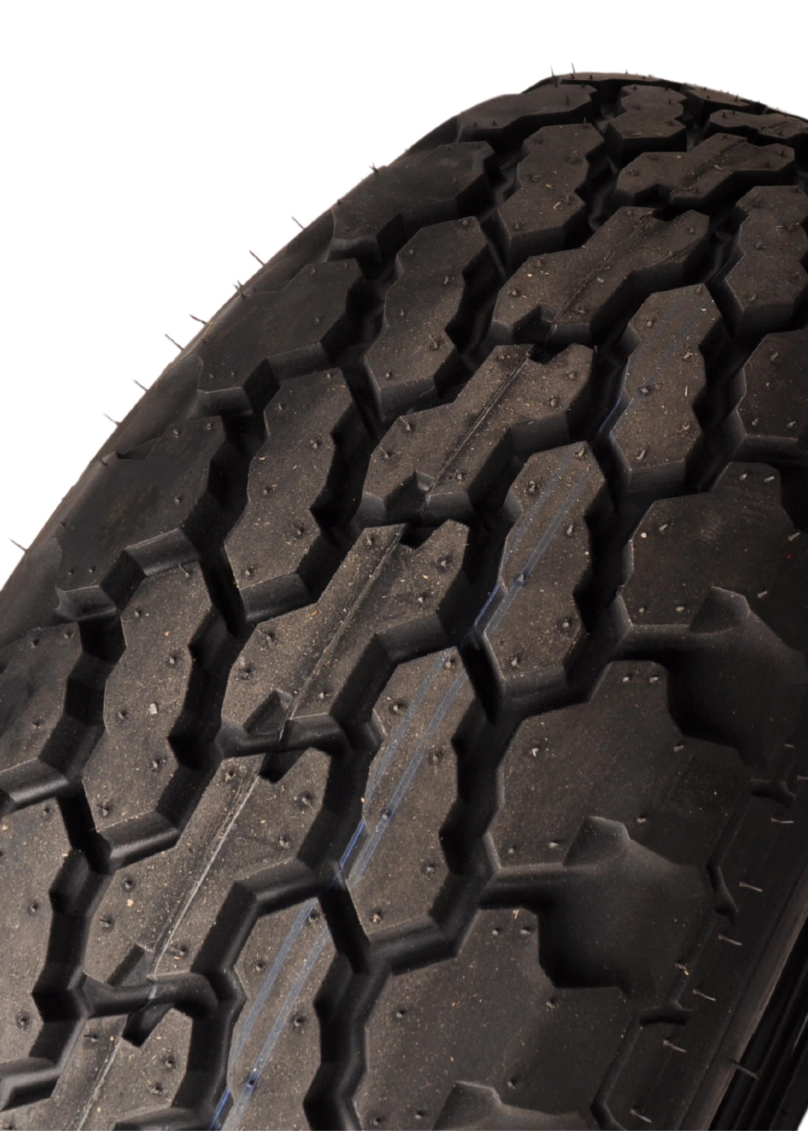 Savero Compleet wiel met offroad profiel en zwarte velg  - 185/70R13C  band + velg - mercedes steek: 5x112 - draagvermogen 950 kg -  67 mm naafdiameter