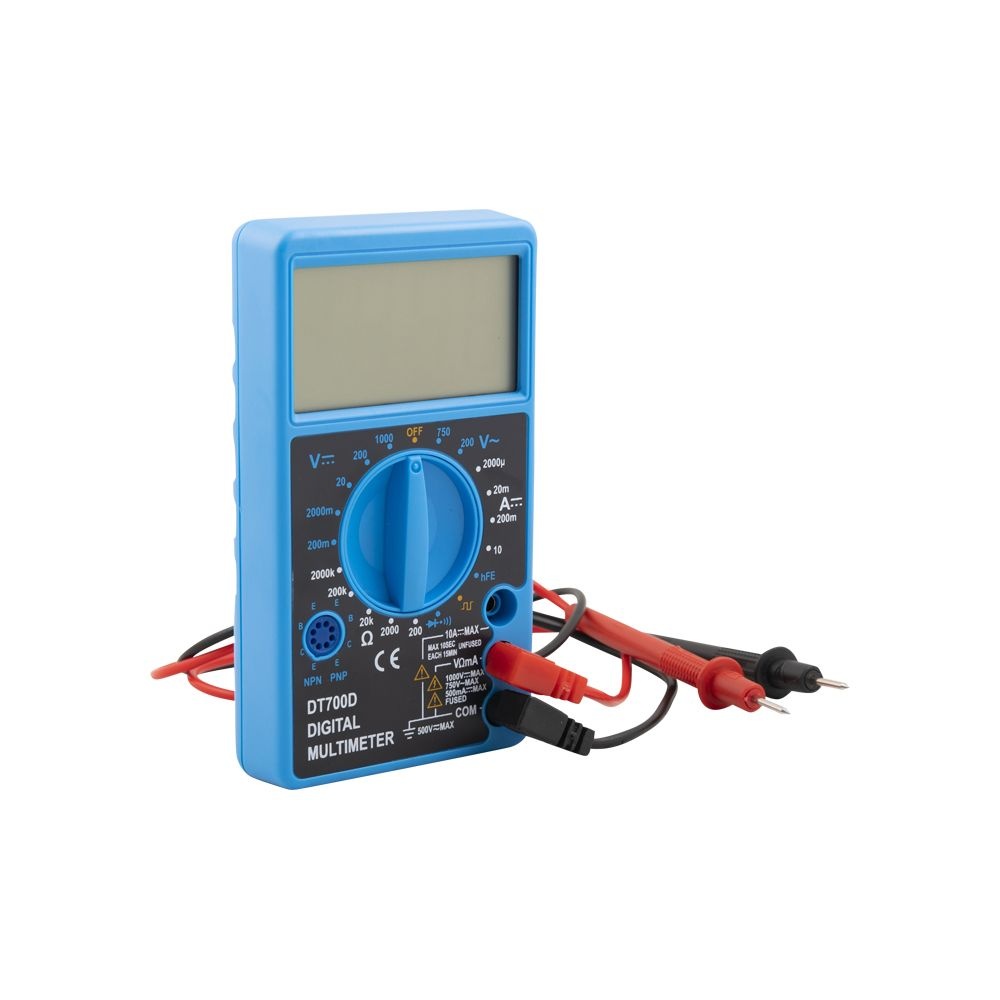 Digitale multimeter met groot scherm voor exacte aflezing