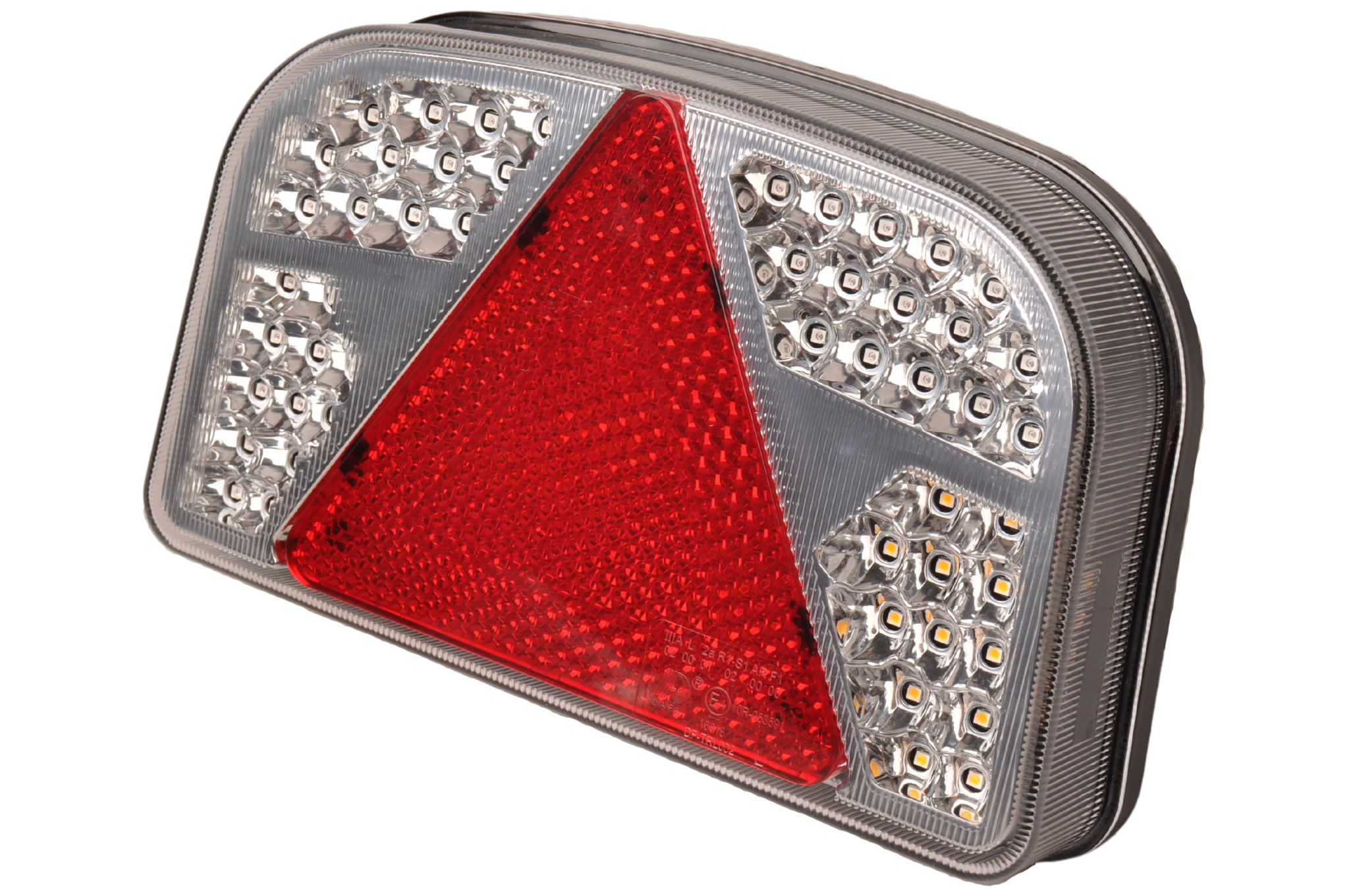 LED achterlicht met alle functies - 244x149x48 mm - links