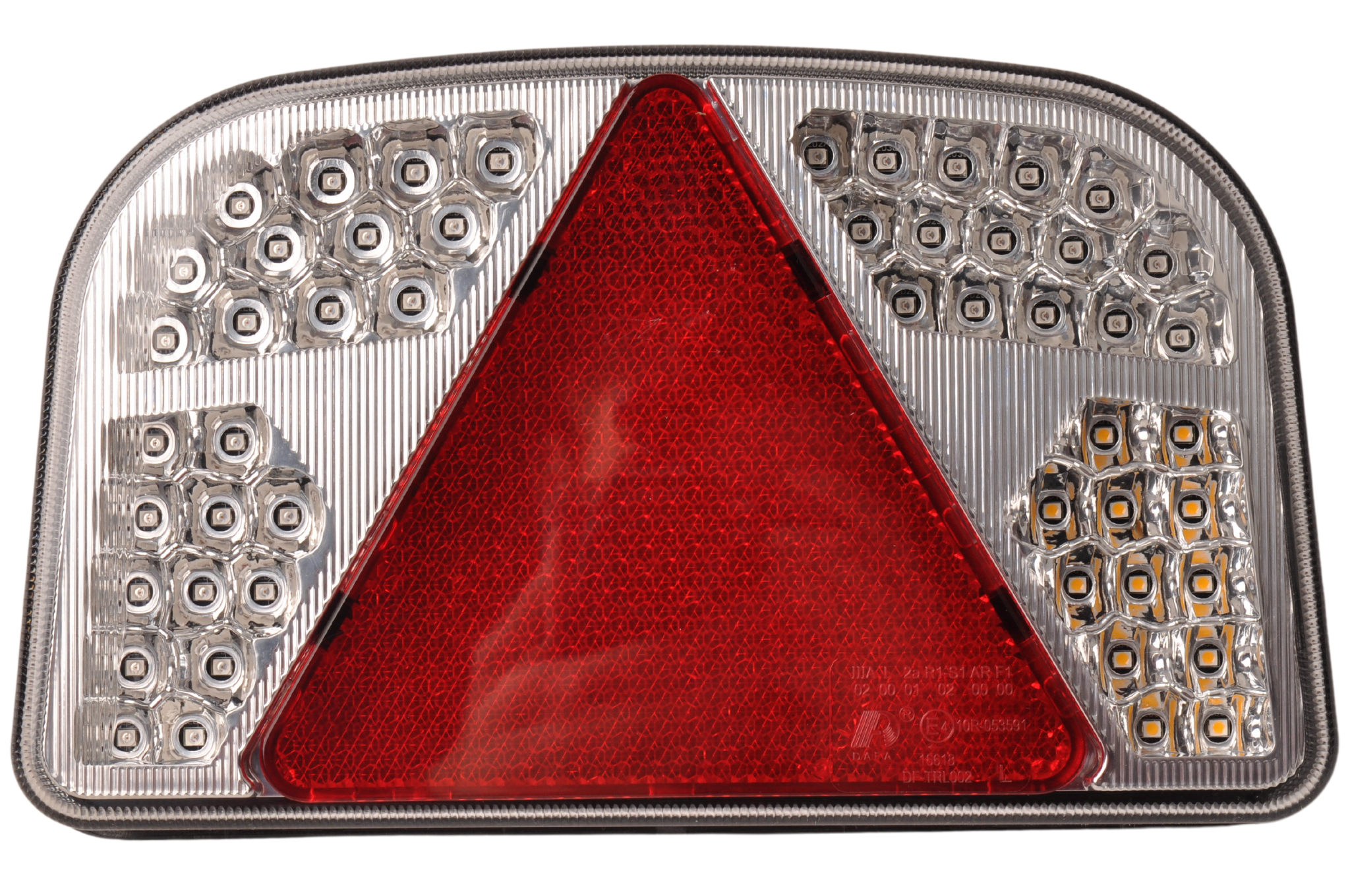 LED achterlicht met alle functies - 244x149x48 mm - links