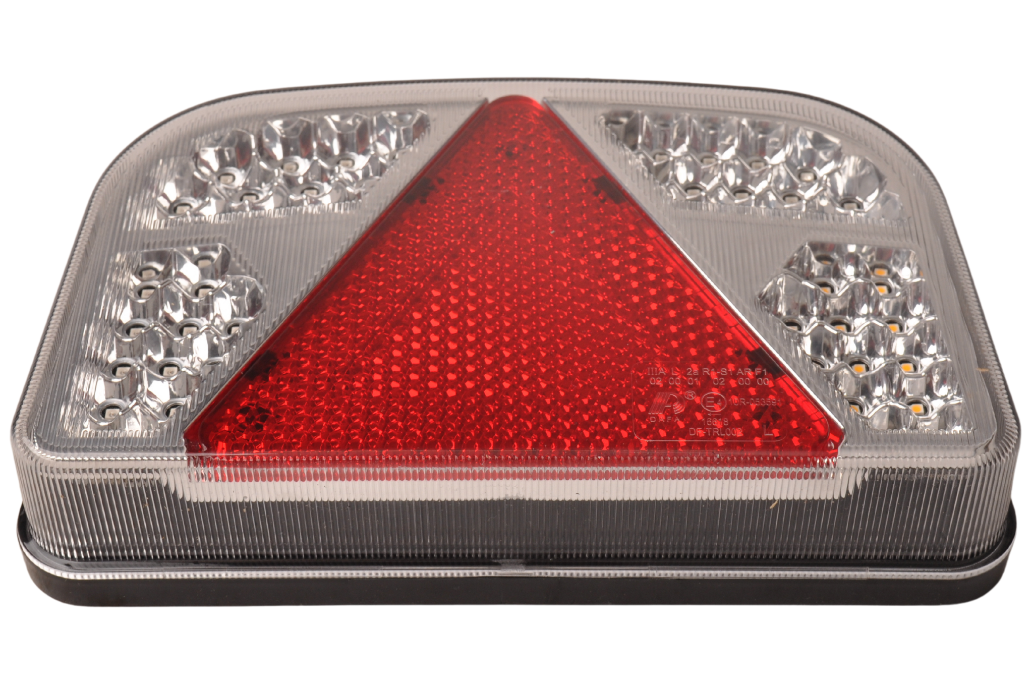 LED achterlicht met alle functies - 244x149x48 mm - links