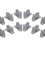 Cantonal Haak voor elastiek of touw 39x53 mm - 20 stuks