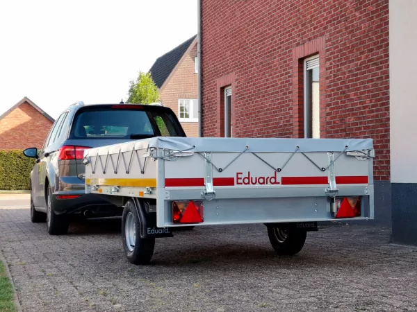 Vlakzeil op maat voor Eduard aanhanger - 250x145 cm - waterdicht