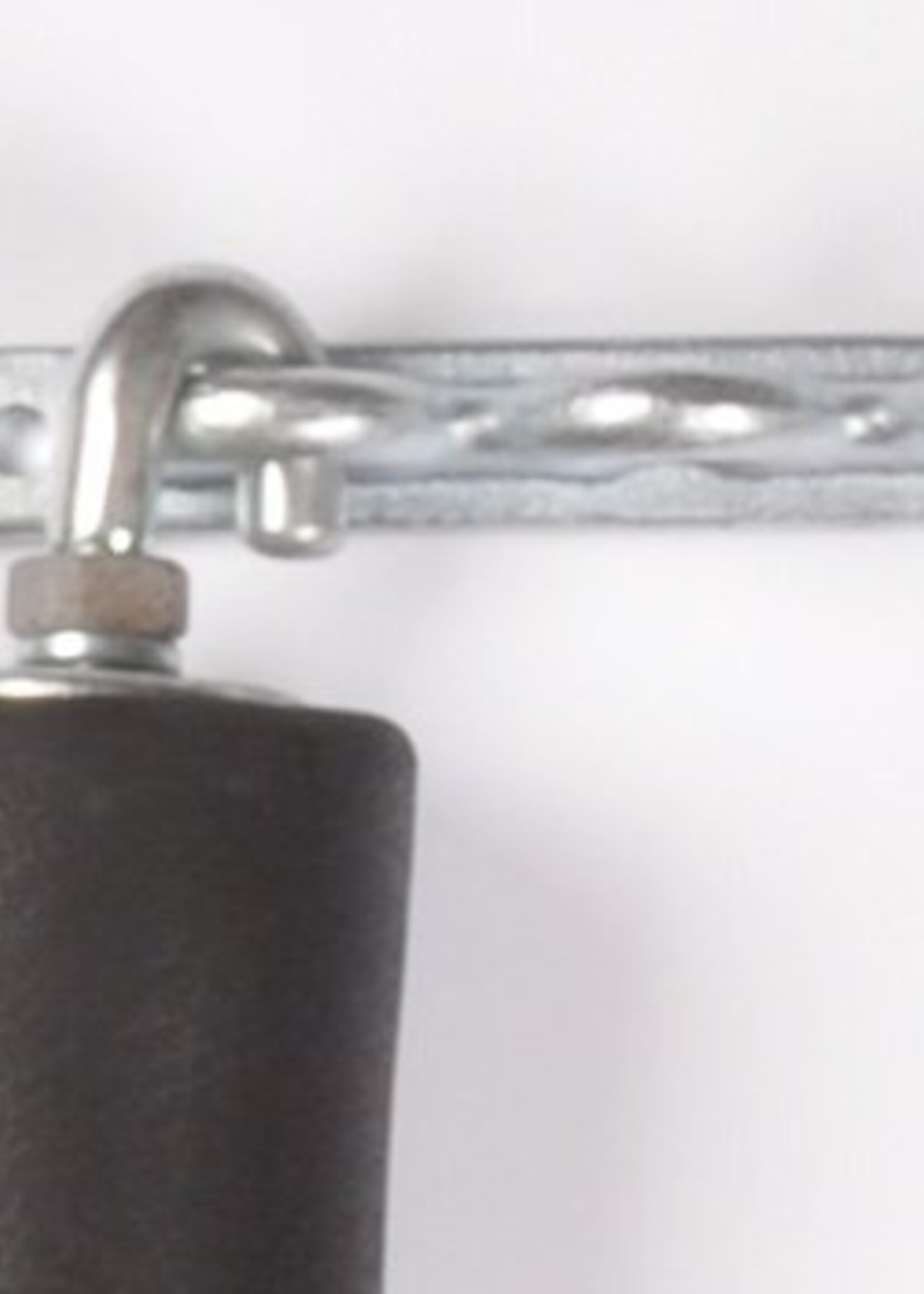 Cantonal Eindstuk borststang paardentrailer 53x43 mm - ronde haak