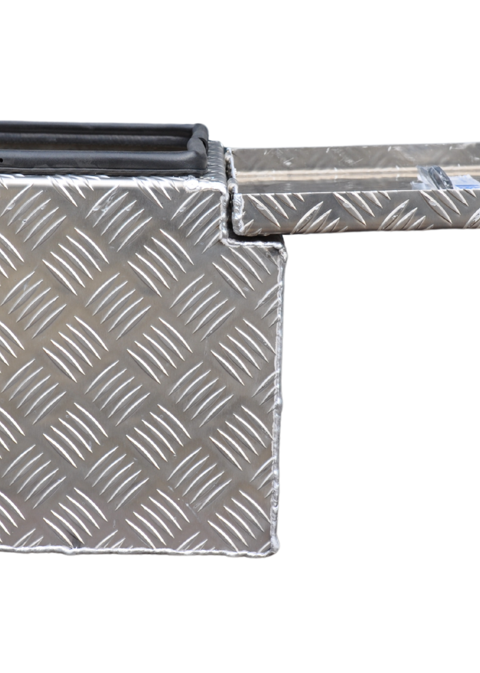 De Haan DE HAAN BOX S - waterdichte en stofdichte aluminium traanplaat disselbak 400x380x295 mm - voorzien van vlinderslot of spansluiting