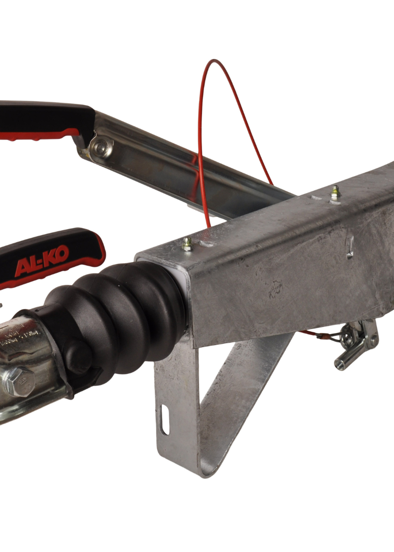 AL-KO AL-KO oplooprem aanhanger 161S - 1600kg maximaal trekvermogen - 100 mm koker aansluiting - inclusief neuswielconsole