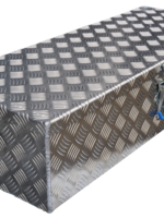 De Haan DE HAAN BOX HS - 900x380x230 mm - waterdichte en stofdichte aluminium traanplaat disselbak - voorzien van vlinderslot, spansluiting of t-sluiting