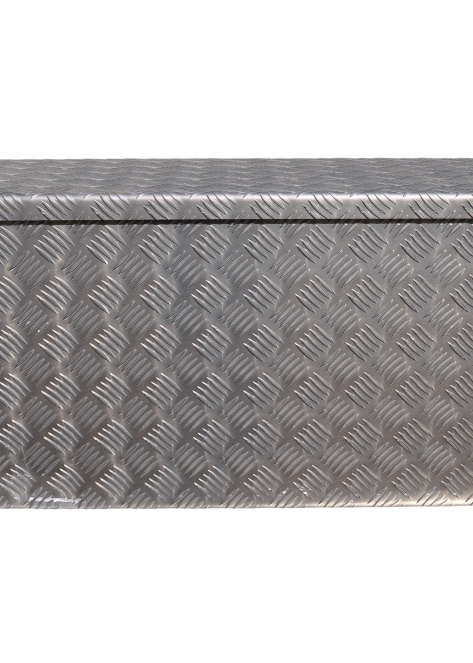 De Haan DE HAAN BOX U - 1140x380x400 mm - waterdichte en stofdichte aluminium traanplaat disselbak - voorzien van vlinderslot, spansluiting of t-sluiting