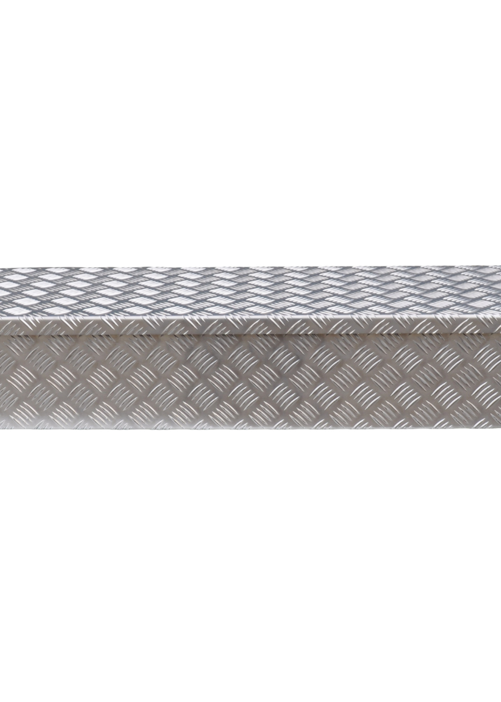De Haan DE HAAN BOX HL - 1600x380x190 mm - waterdichte en stofdichte aluminium traanplaat disselbak - voorzien van vlinderslot of spansluiting