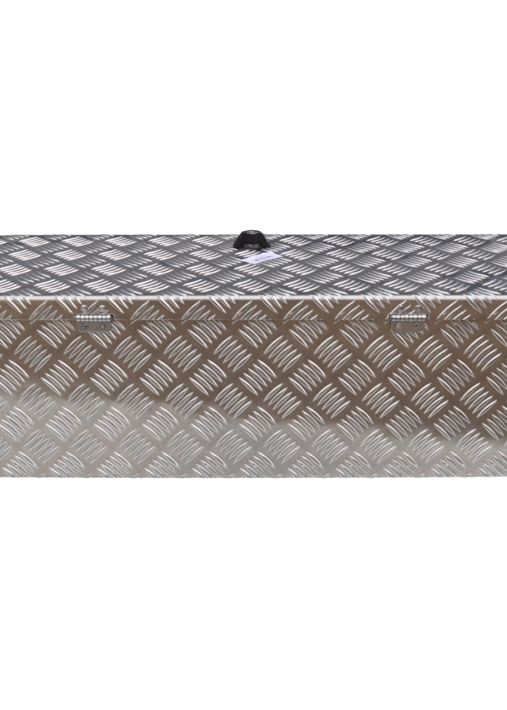 De Haan DE HAAN BOX OL - 1250x250x250 mm - waterdichte en stofdichte aluminium traanplaat disselbak - voorzien van vlinderslot of t-sluiting