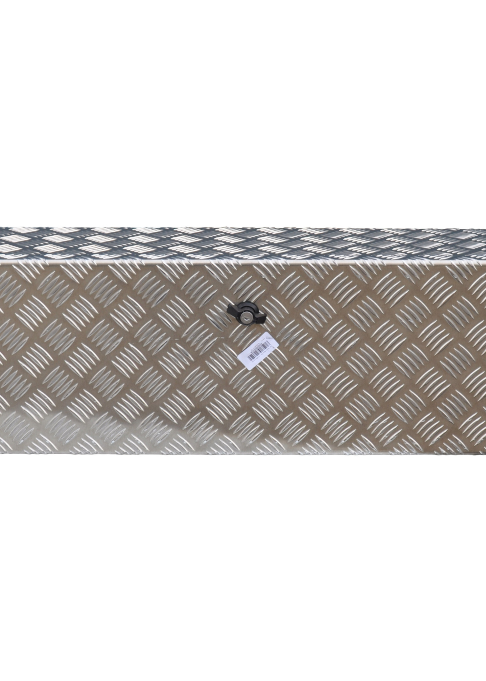 De Haan DE HAAN BOX OL - 1250x250x250 mm - waterdichte en stofdichte aluminium traanplaat disselbak - voorzien van vlinderslot of t-sluiting