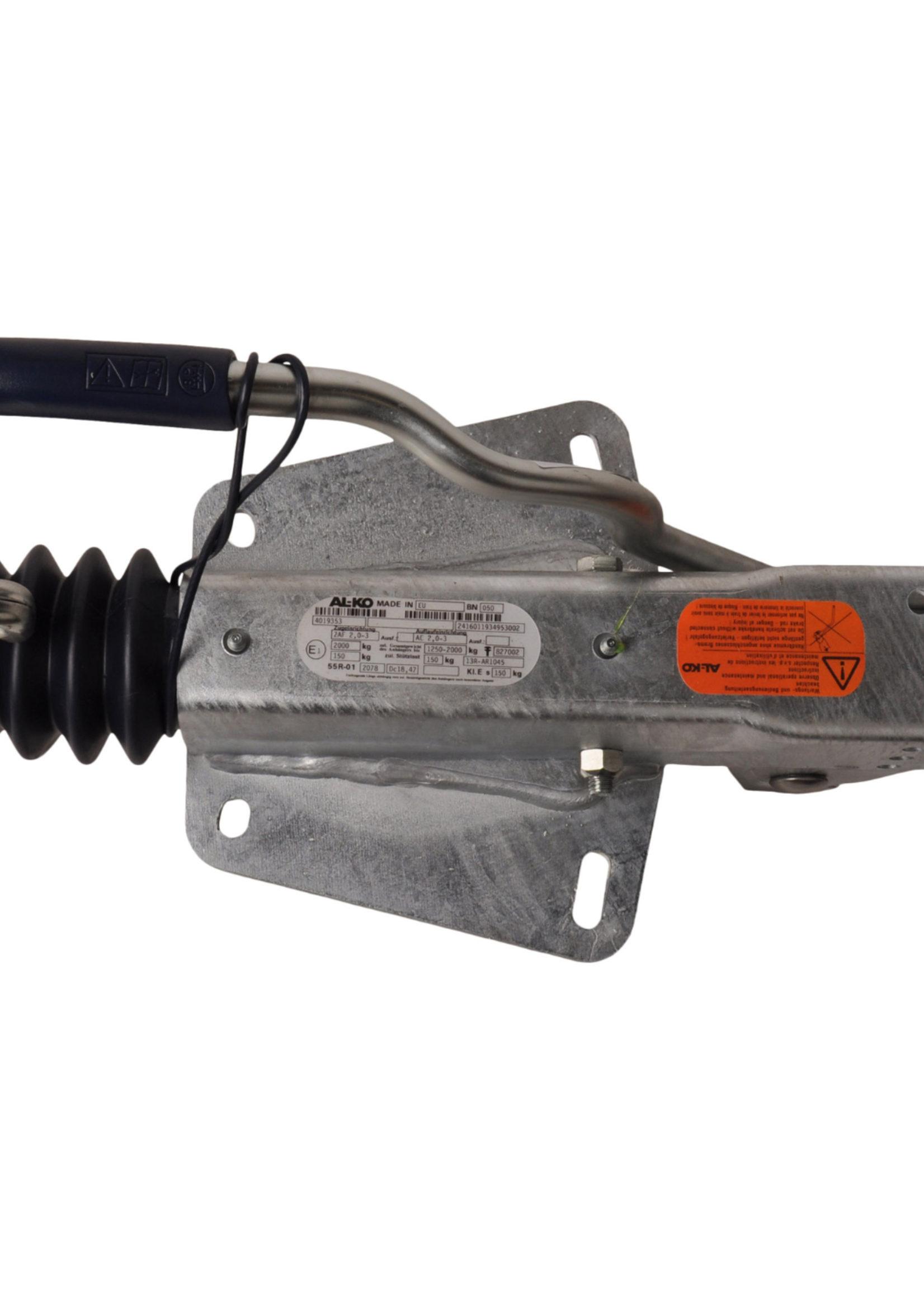 BPW BPW oplooprem aanhanger ZAF2.0-3 - 2000 kg maximaal trekvermogen - inclusief neuswielconsole