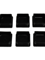 Insteekdop vierkant 50x50 mm - 10 stuks