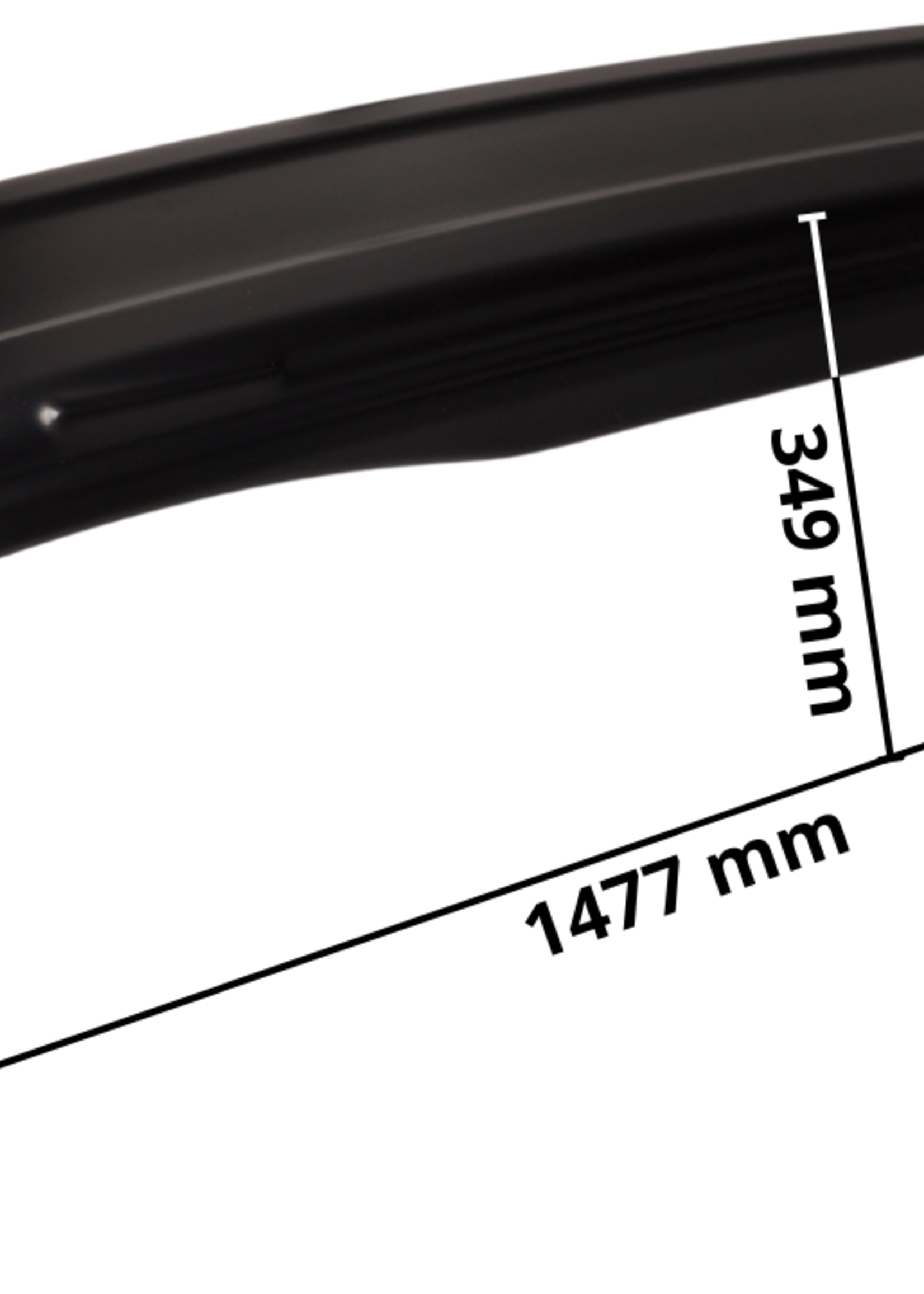 AL-KO AL-KO Spatbord tandem 1477x220x349 mm
