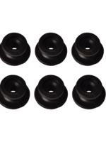 Knop voor elastiek exclusief schroef - 10 stuks