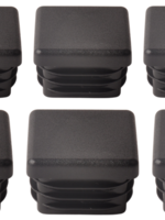 Insteekdop vierkant 30x30 mm - 10 stuks
