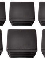 Insteekdop vierkant 40x40 mm - 10 stuks