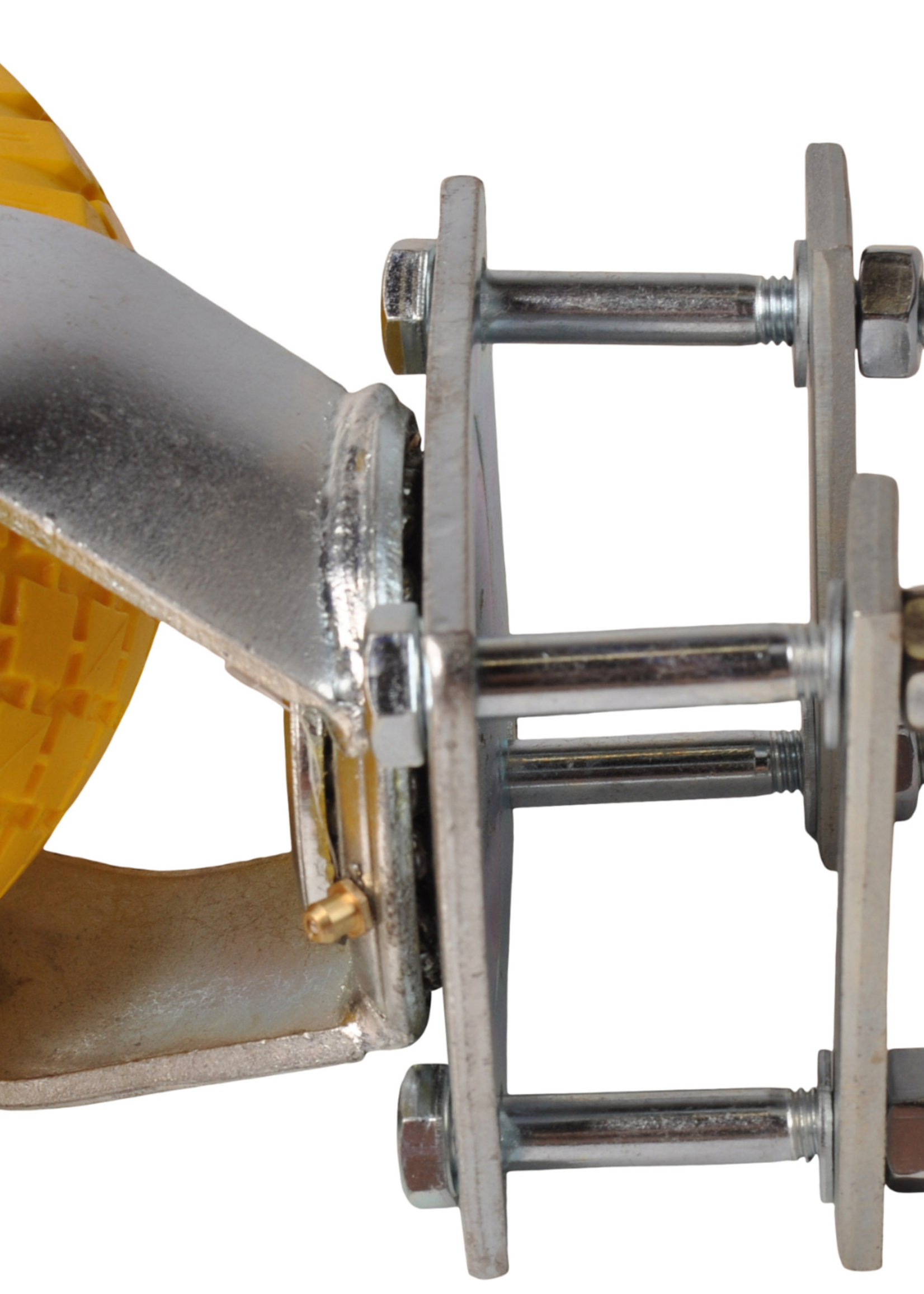 Cantonal Steunwiel zwenkwiel set - inclusief montagematerialen - 80 kg  draagvermogen