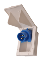 ProPlus CEE wandinvoerdoos - rechthoekig - inbouw