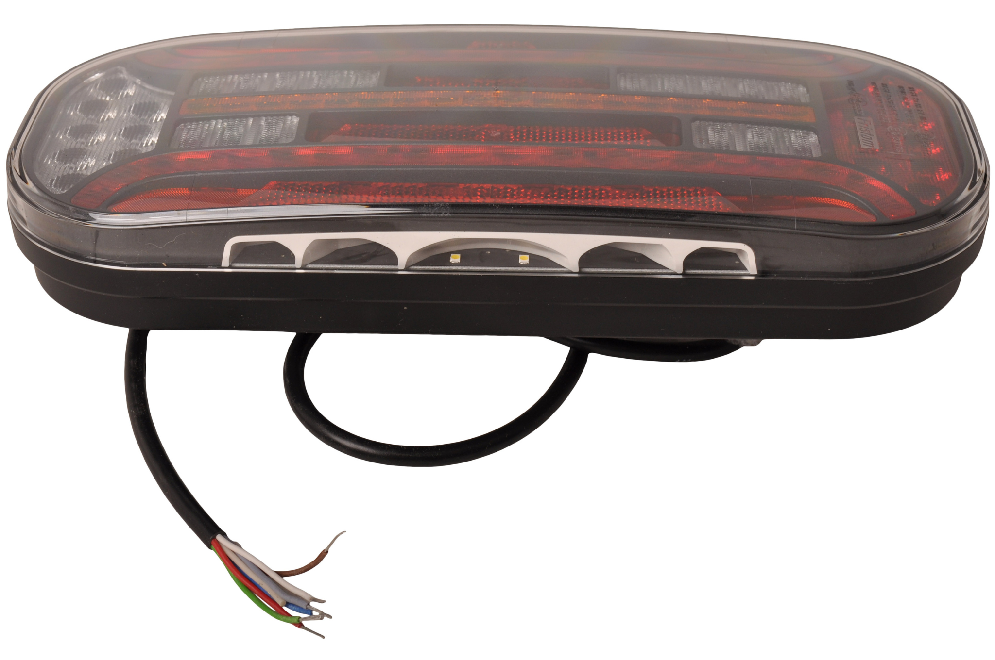 Fristom FT-610 rechts - LED 302x130x51 mm - met dynamische richtingaanwijzer - 100 cm losse draad aansluiting