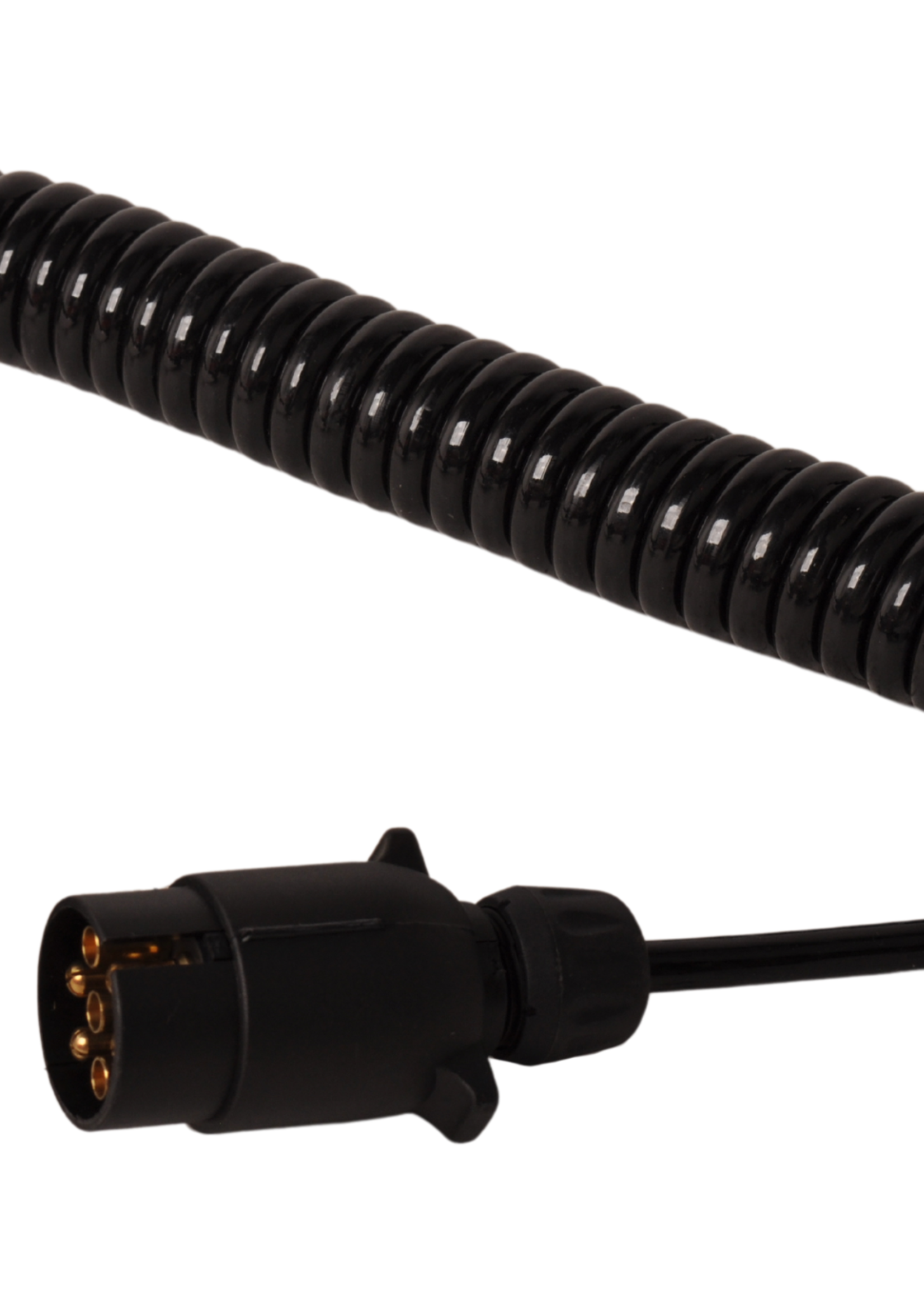 Cantonal Adapter spiraalkabel 7 aderig met 13-polige stekker & 7-polige stekker - 90 tot 250 cm