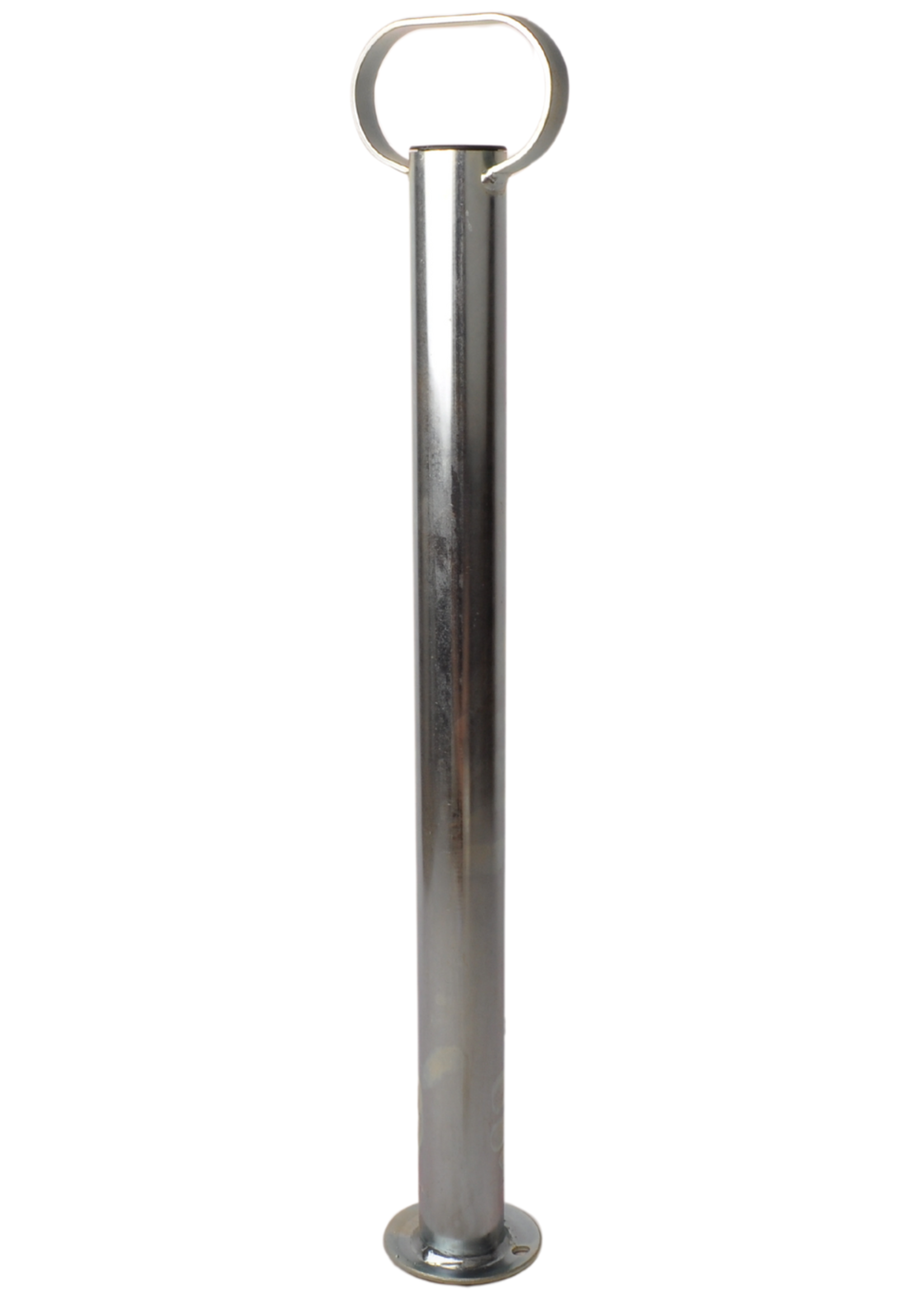 Cantonal Stalen steunpoot met handvat - 600 mm hoog - 48 mm buisdiameter