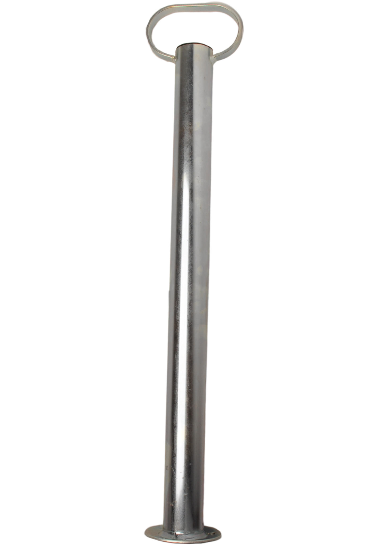 Cantonal Stalen steunpoot met handvat - 600 mm hoog - 48 mm buisdiameter