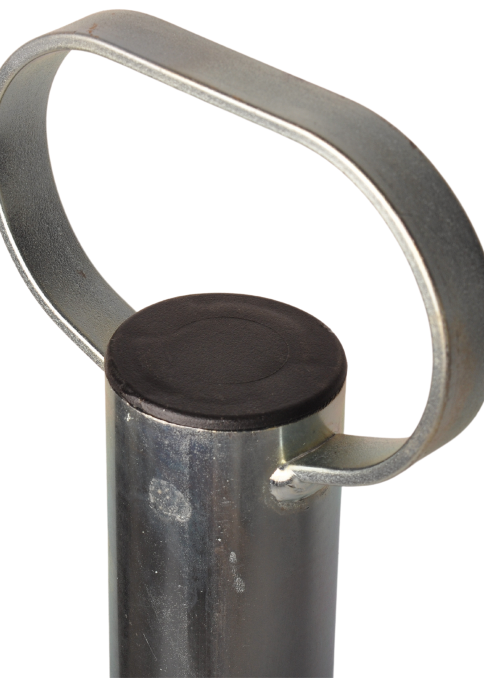 Cantonal Stalen steunpoot met handvat - 600 mm hoog - 48 mm buisdiameter