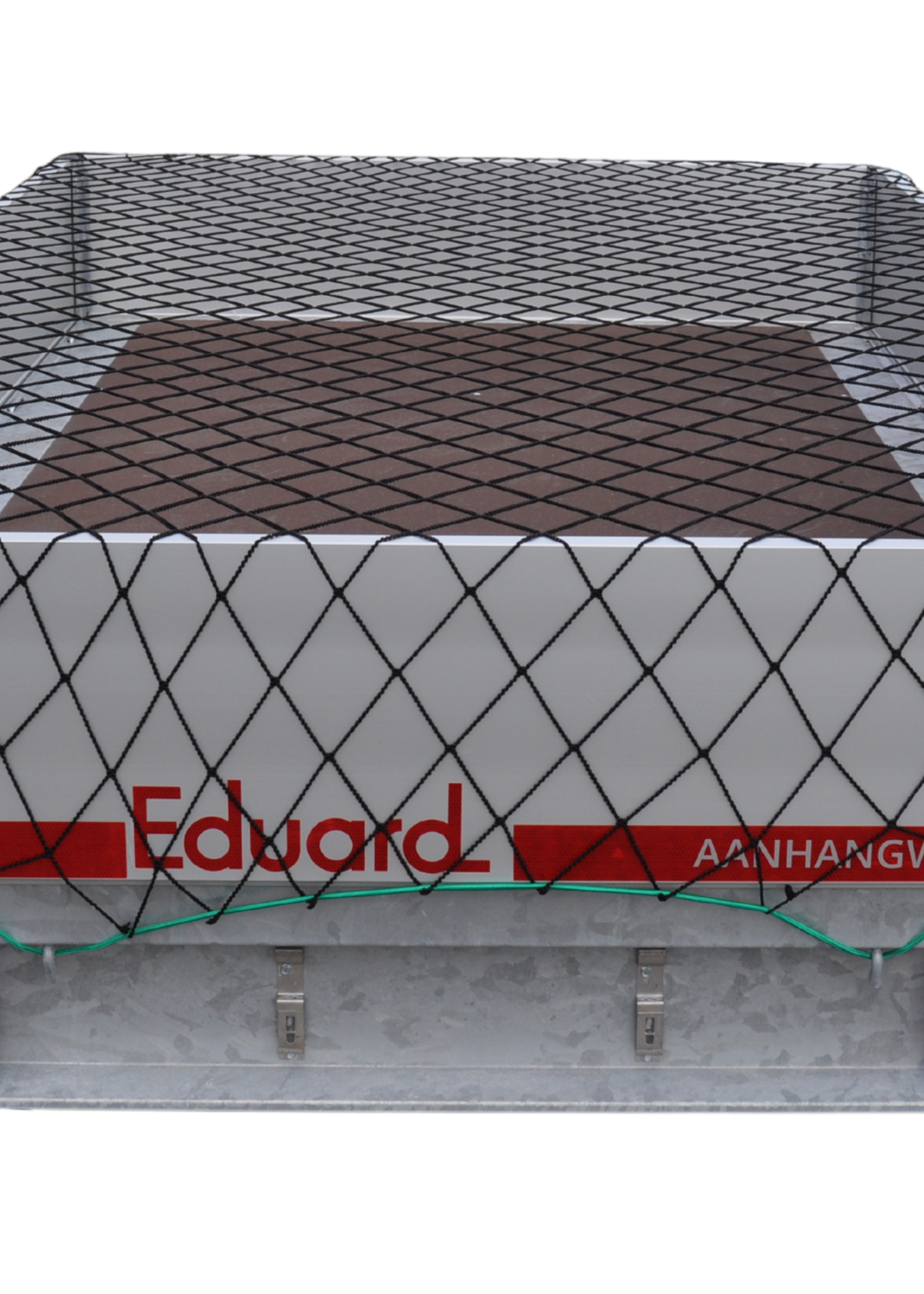Cantonal Elastisch Aanhangernet - Zwart - 1-2 x 2-3 meter - Rekbaar maasnet  - Inclusief elastiek rondom - UV bestendig