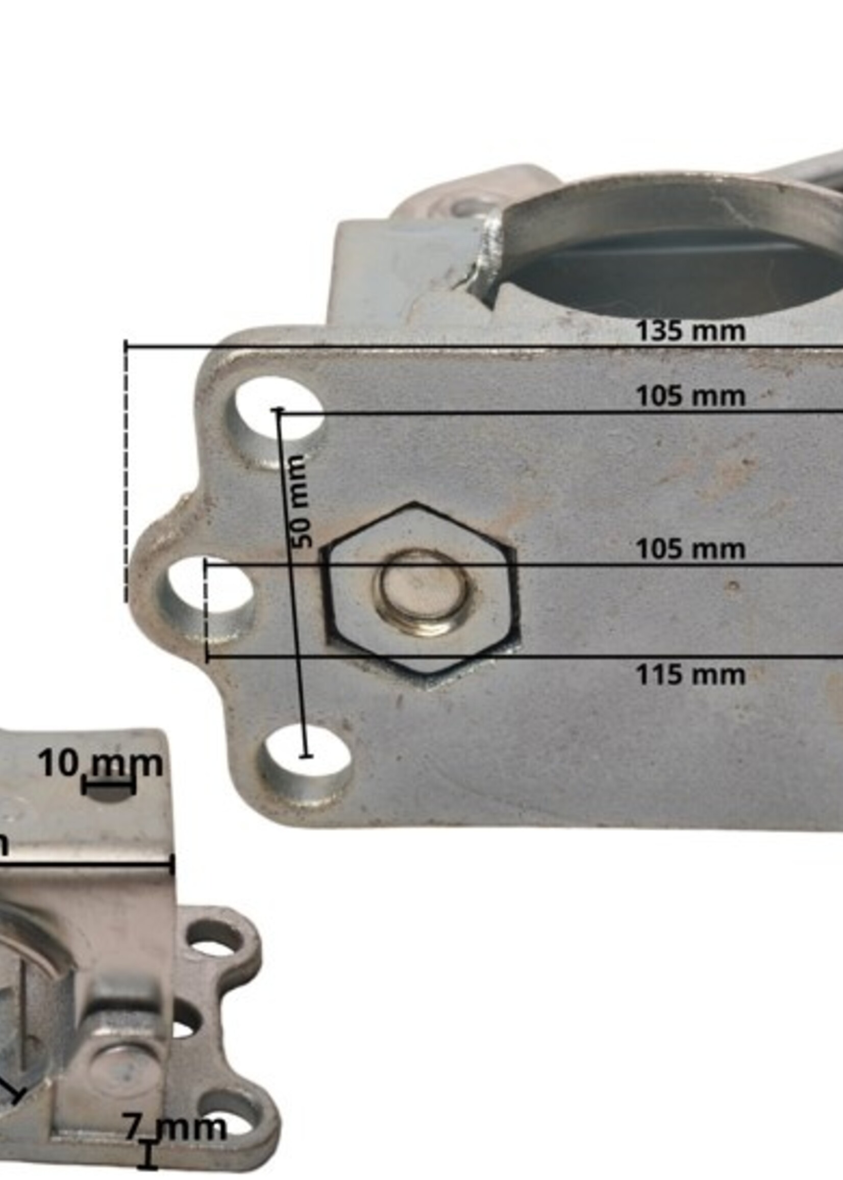 AL-KO 300 kg neuswiel klem Alko 48mm