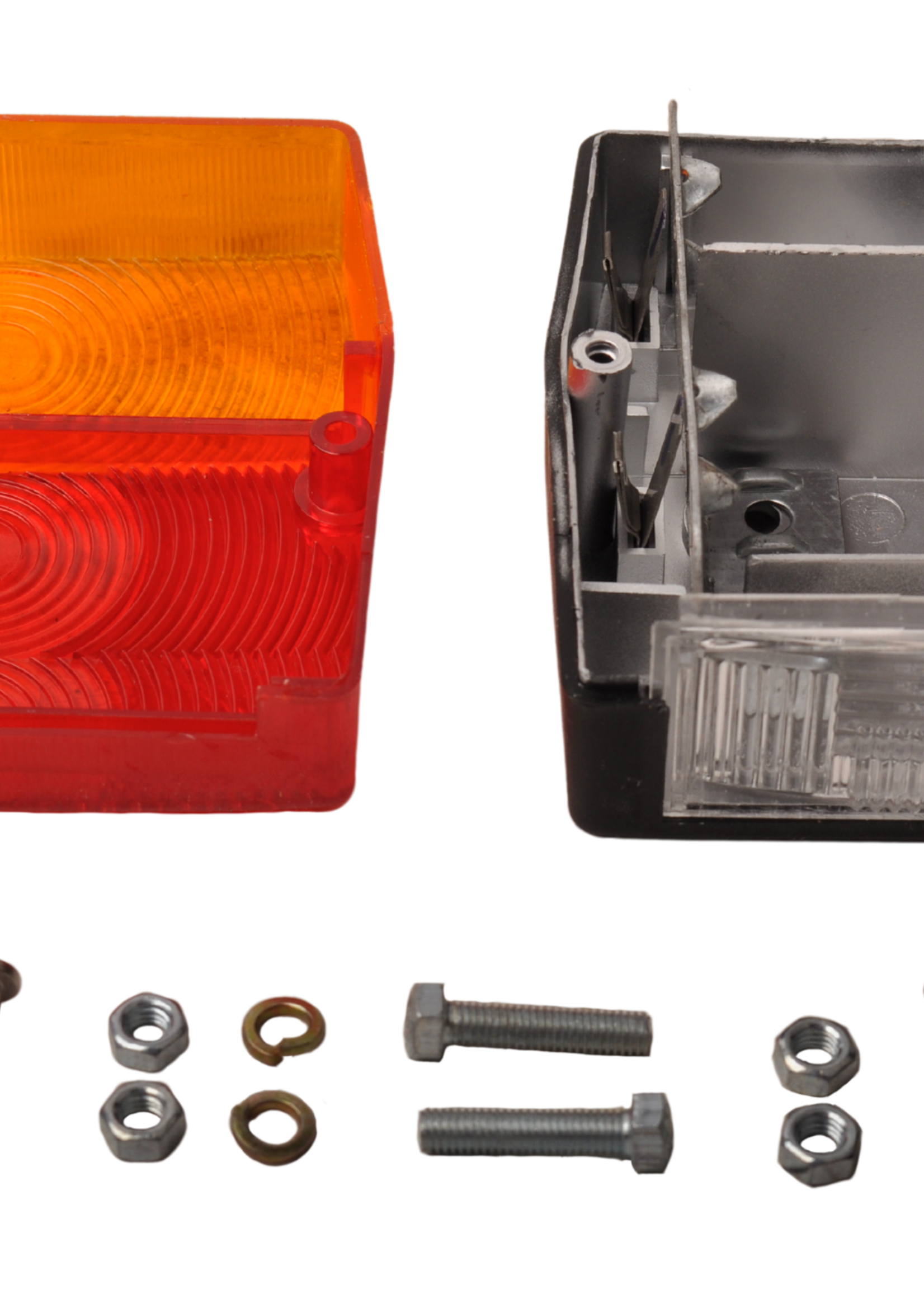 Aspock Minipoint - Achterlicht Minipoint Links/rechts met tule aansluiting - 98x90x49 mm