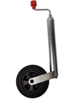 AL-KO Neuswiel Compact Alko, rond diameter 48 mm, kunststof velg met massief rubber wiel