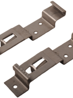 Cantonal Kentekenplaathouder RVS (2 stuks)