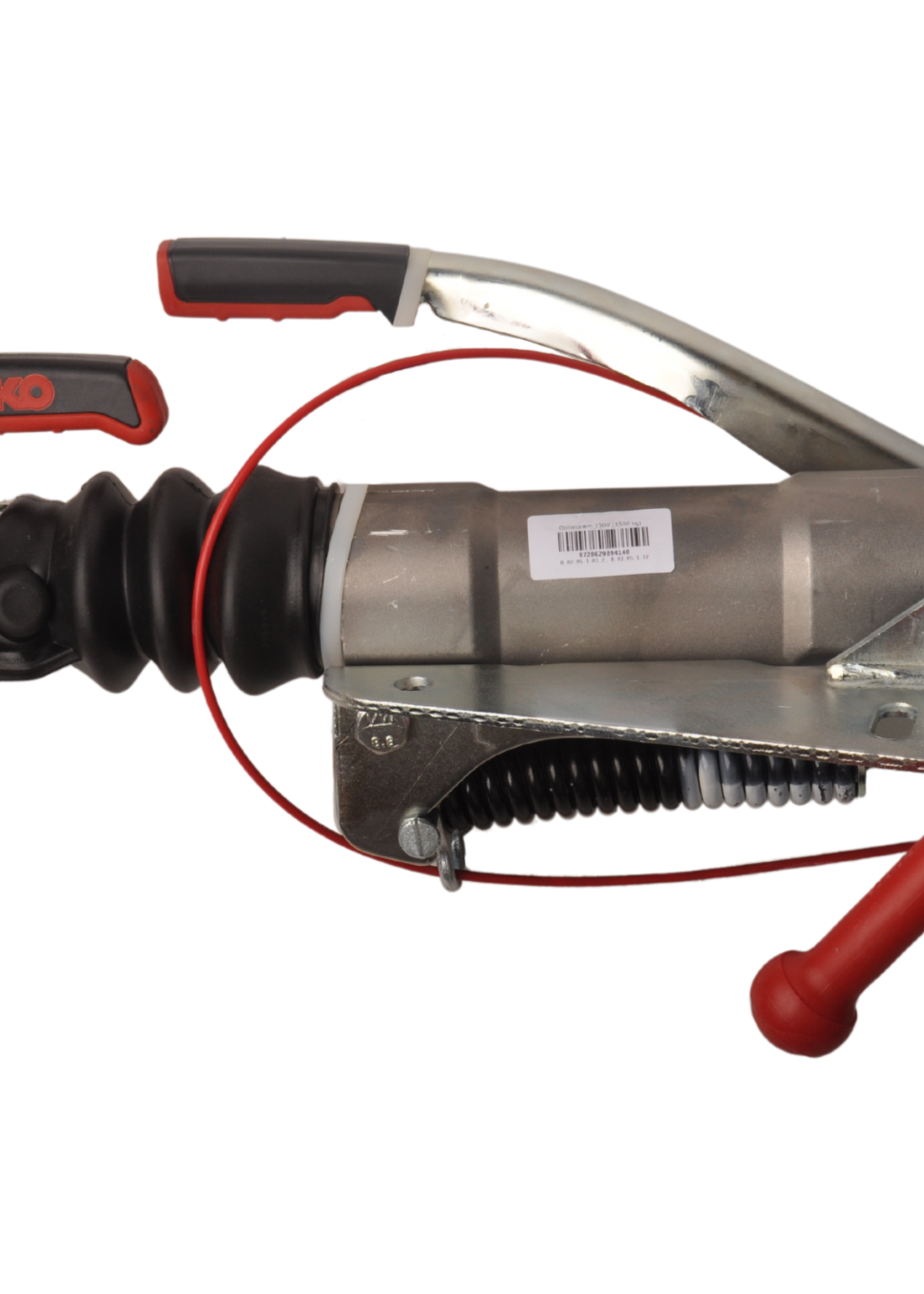 AL-KO AL-KO oplooprem aanhanger 150V - 1500 kg maximaal trekvermogen - V-dissel aansluiting - inclusief neuswielklem