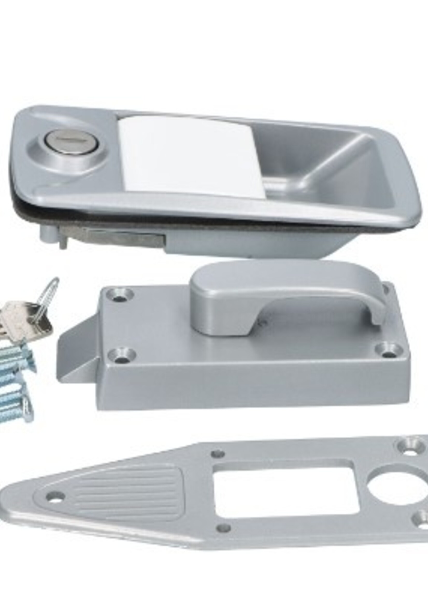 Cantonal Rhiwa Quality caravandeurslot rechts - geschikt voor deuren van 25 mm dikte - Sleutelnummer MC05 - Stalen behuizing