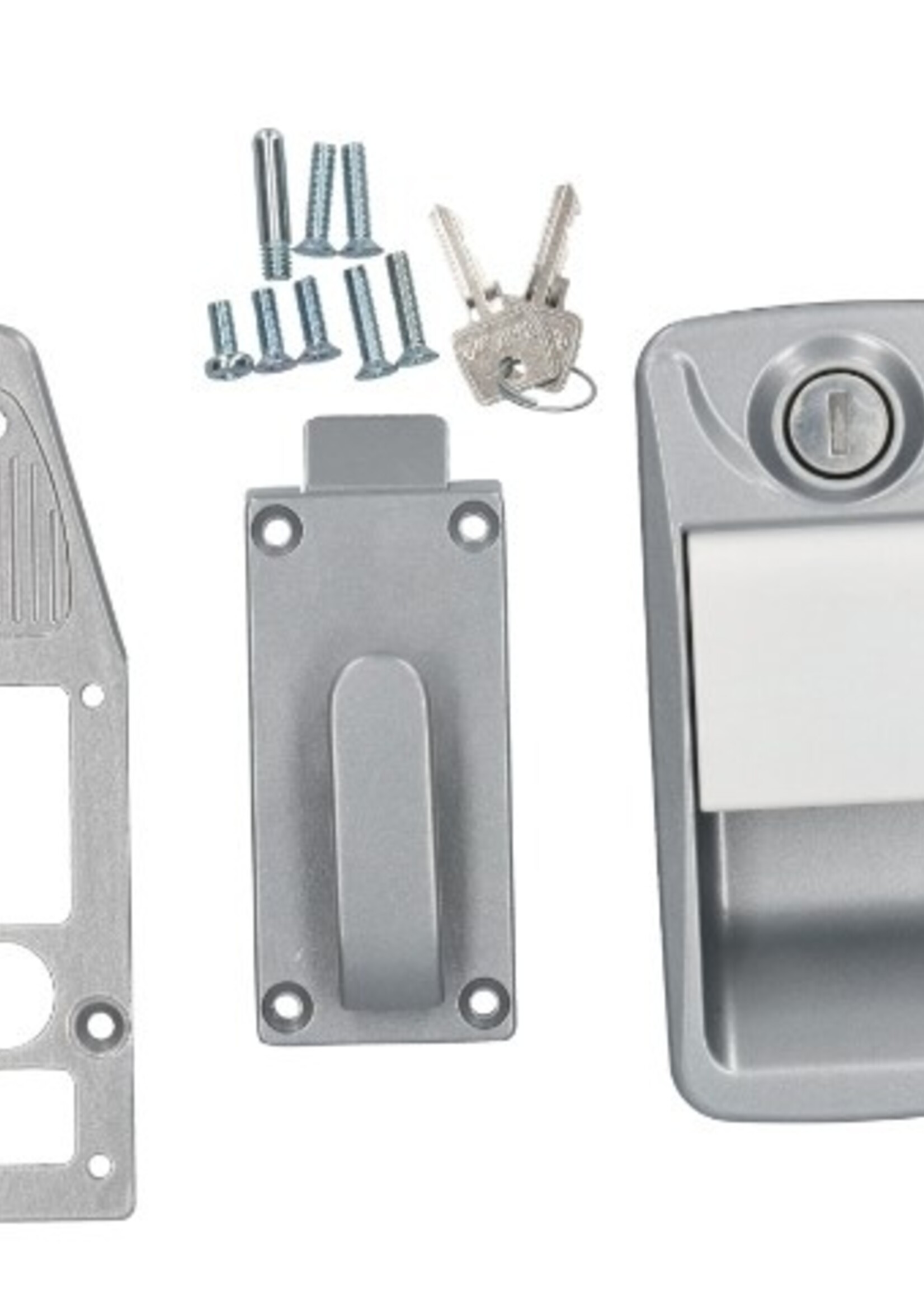 Cantonal Rhiwa Quality caravandeurslot rechts - geschikt voor deuren van 25 mm dikte - Sleutelnummer MC05 - Stalen behuizing