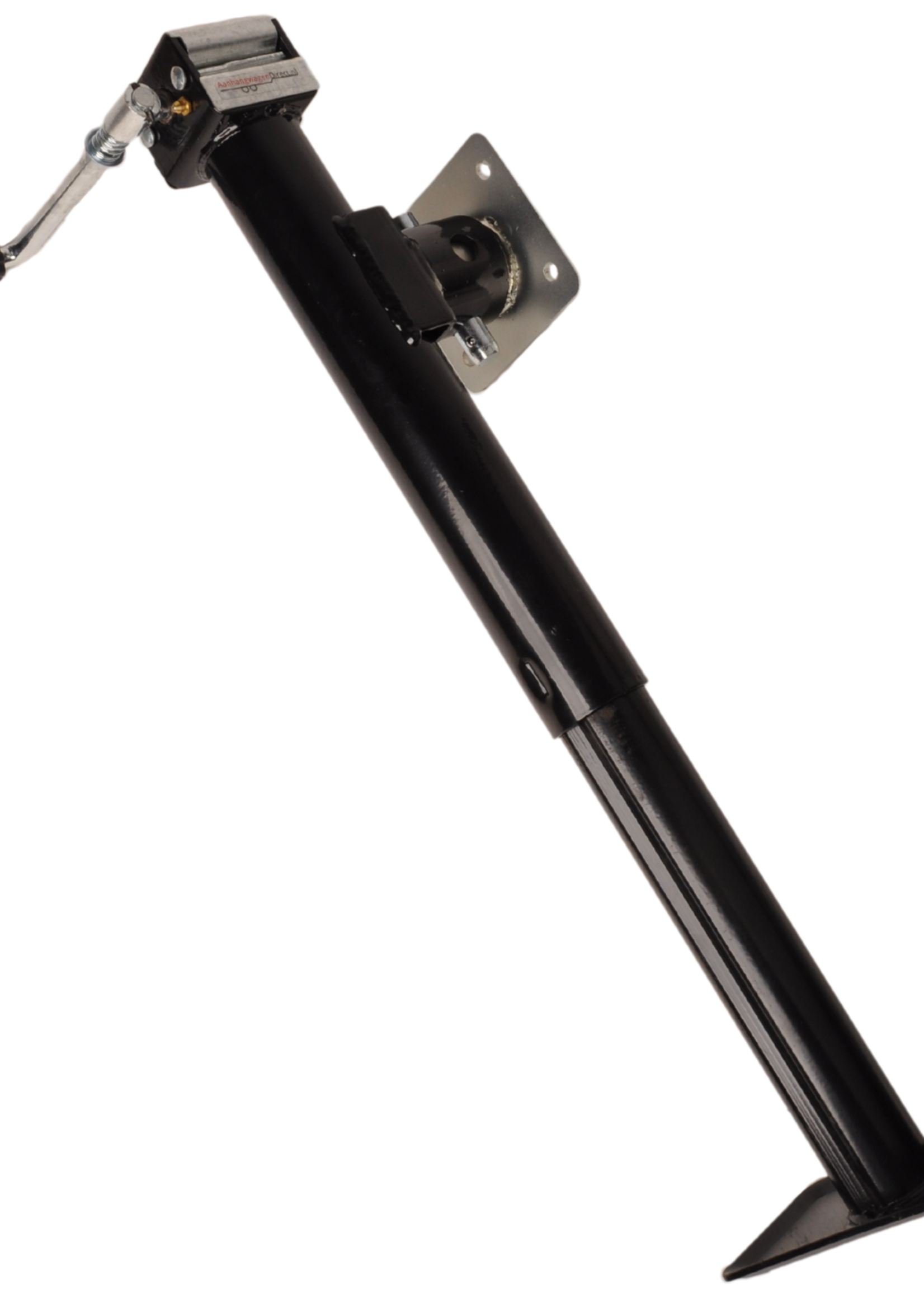 Cantonal Set van twee kantelbare en uitdraaibare steunpoten - 43-73  cm - 1000 kg - inclusief flens