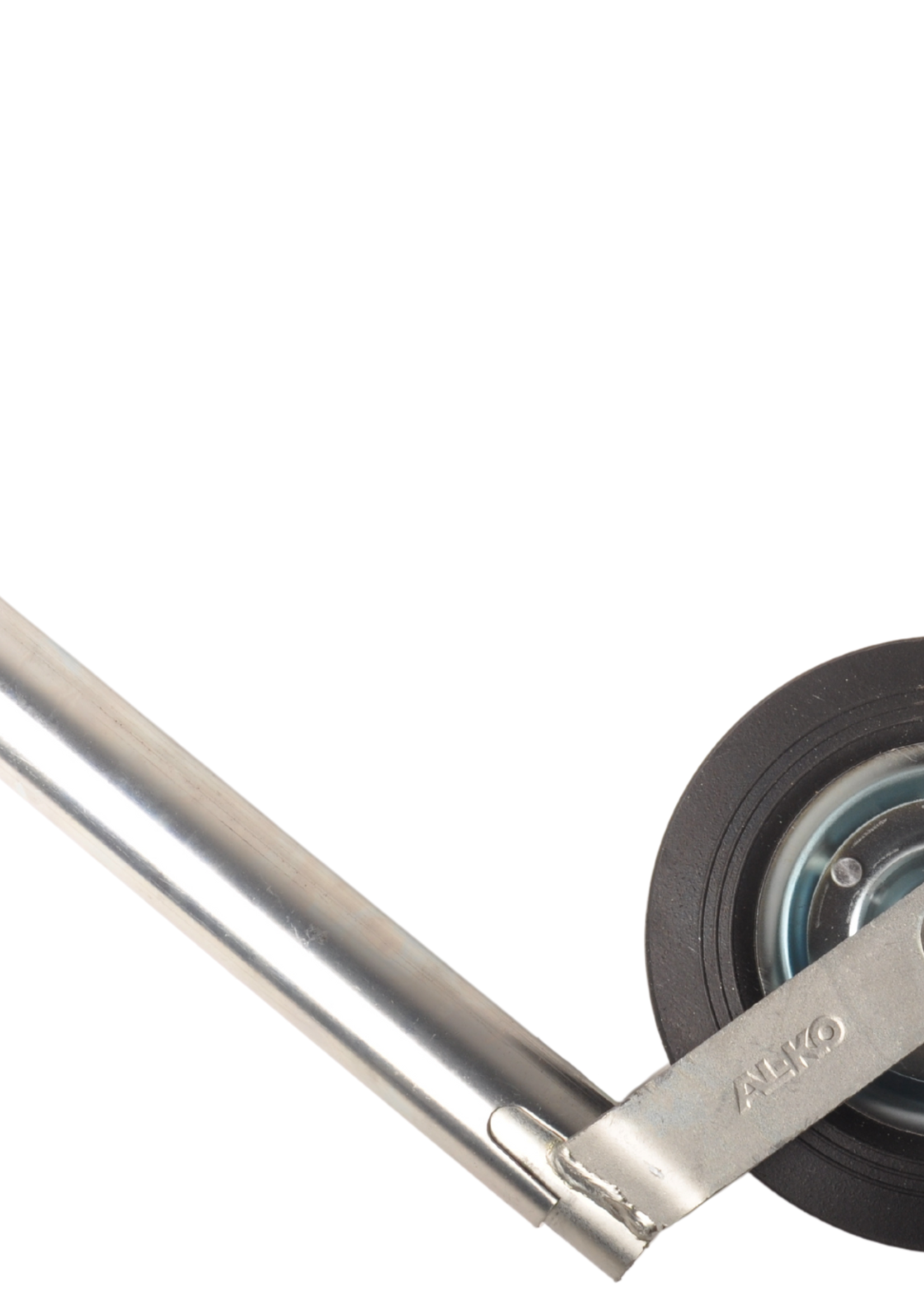 AL-KO Neuswiel Compact Alko, rond diameter 48 mm, stalen velg met massief rubber wiel