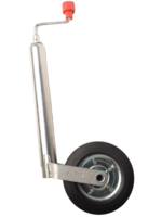 AL-KO Neuswiel Compact Alko, rond diameter 48 mm, stalen velg met massief rubber wiel