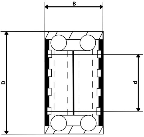 Compactlager 45667.11 72mm